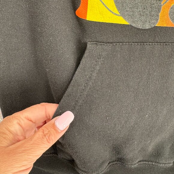 Disney x Neff Mickey 28 Logo Hoodie Sweatshirt Men's Size M Black - Picture 5 of 8